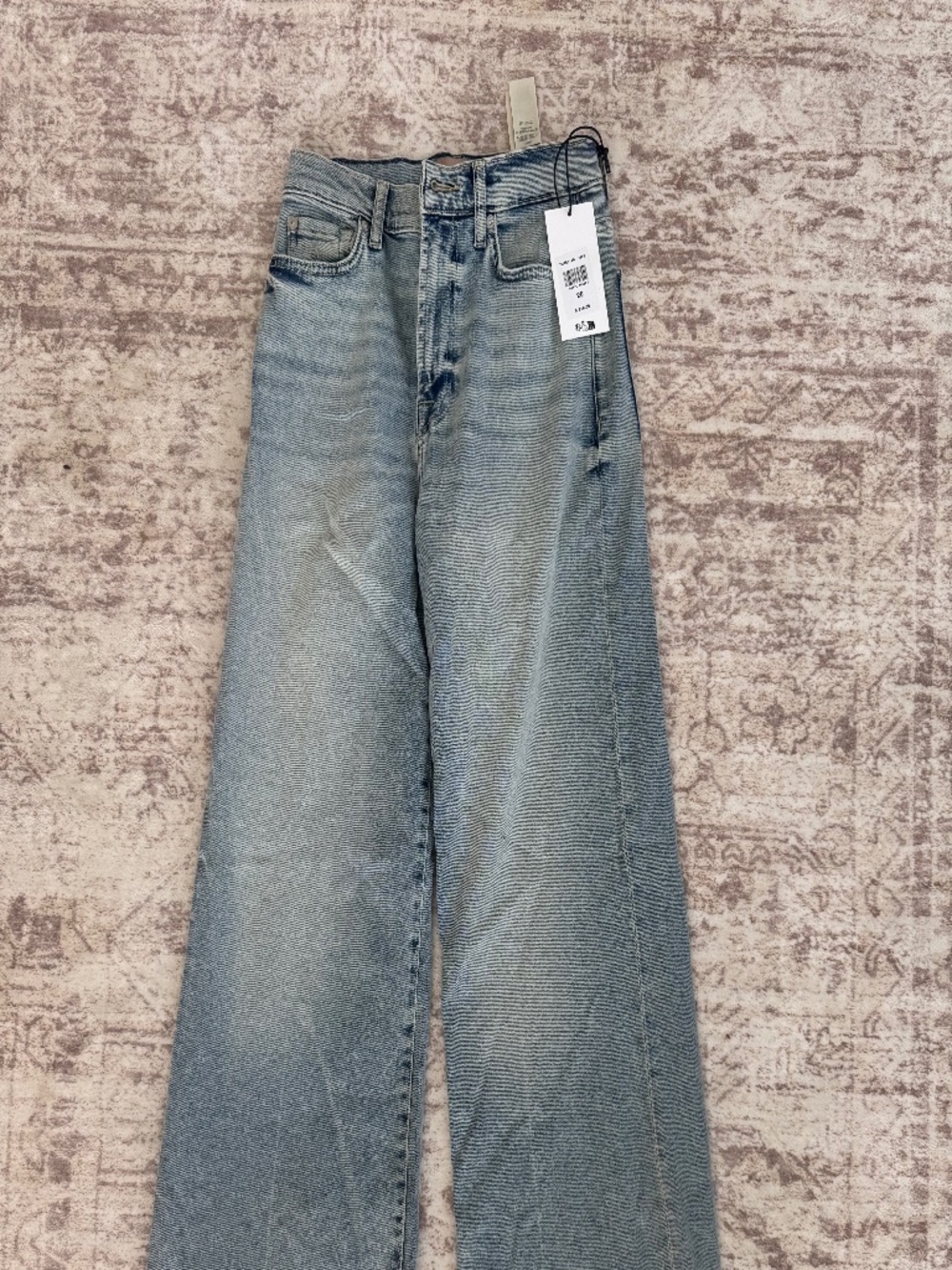 7 For All Mankind Womens Luxe Vintage washed out bootleg women's jeans size 26